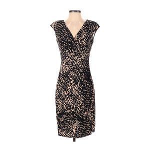 LAUREN RALPH LAUREN Animal Print Sheath Dress